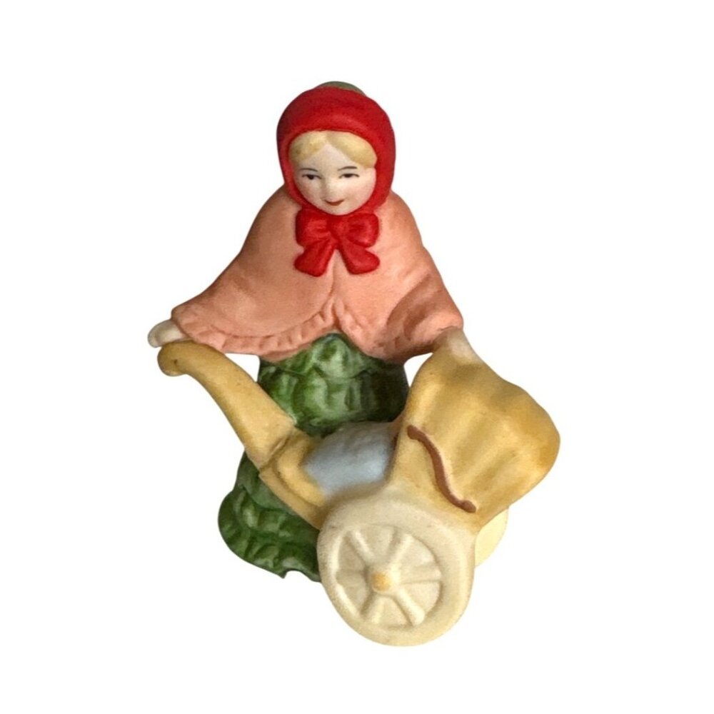 VTG 1986 Geo Z Lefton Mrs.‎ Eberhardts Grandmother Carriage & Baby 05827